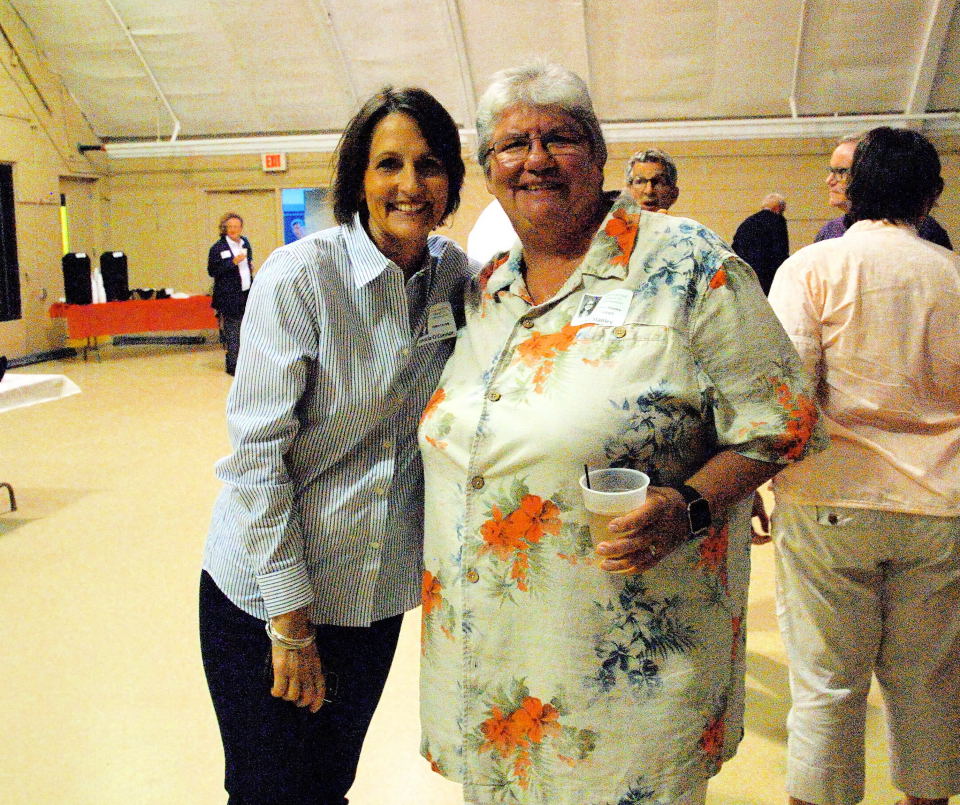 Dawn Stanley with Patty O'Connor