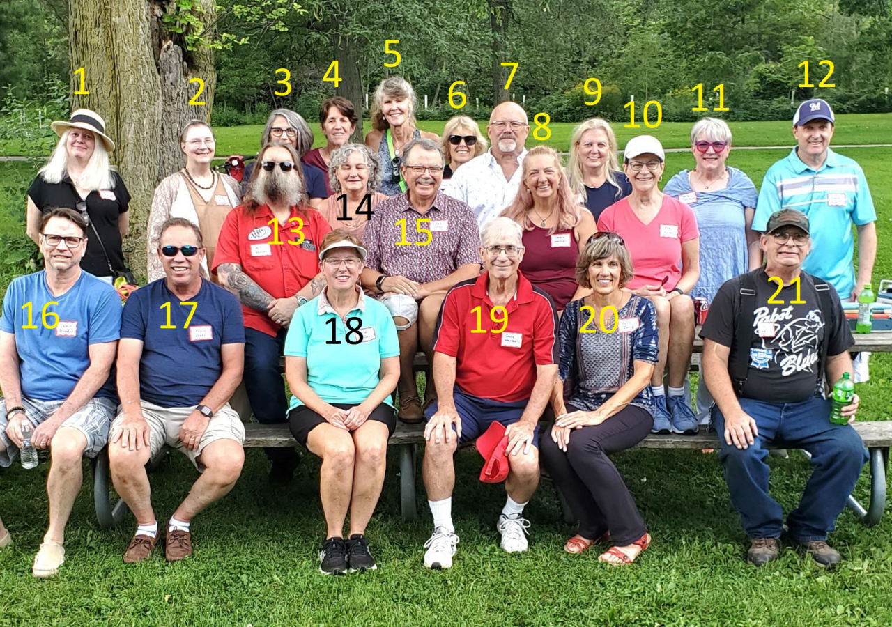 48th Reunion Group Picture #1 with Key