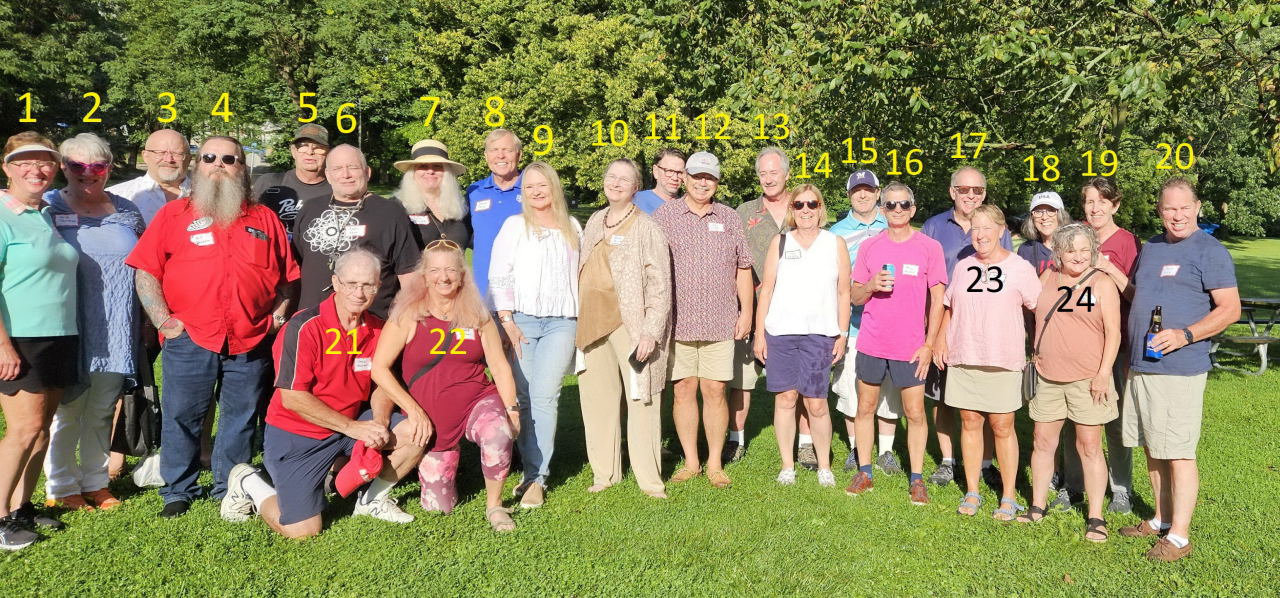 48th Reunion Group Picture #1 with Key