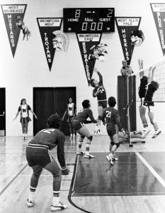 1976-77 Boys Volleyball