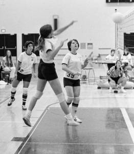 1976-77 Girls Volleyball