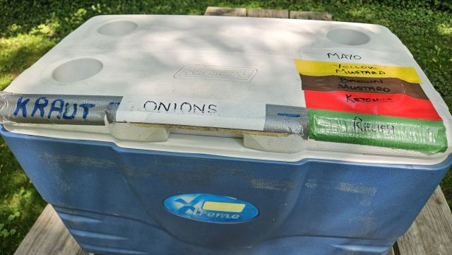 Paul "Ike" Eisenhauer's Brat Condiment Cooler